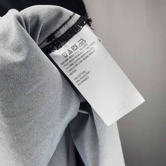 Carla Rockmore Top Women Small Black Cinched - Picture 10 of 10